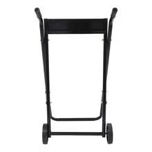 Modern Outboard Boat Motor Cart Foldable Outboard Boat Engine Carrier Black Multi Purposed Engine Stand For Workshops, Docks, Transport Boats - A - View 5