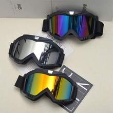 1 Pair Adult Off-Road Motorcycle Goggles, Outdoor Riding Protective Eyewear, Skiing Goggles, Snowmobile Goggles - Multicolor - View 3