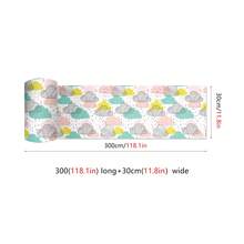Self-Adhesive Mosaic Wall Sticker Waterproof Moisture-Proof Heat Resistant Peel And Stick Backsplash Tile Removable DIY Wall Decal For Bathroom Kitchen Living Room Bedroom Cabinet Counter Home Decorative Stick On Tile - Colorful Cloud Design - View 20