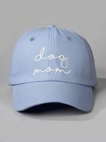1pc Outdoor Embroidered "Dog Mom" Adjustable Baseball Cap, Casual Sun Protection Hat Suitable For Spring/Autumn Travel, Versatile Unisex Sunhat, Y2K Style For Young People,Summer,Beach,Holiday,Festival - Baseball Cap - View 15
