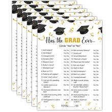2026 Graduation Party Games, Who Knows The Graduates Best? High School/College Graduation Gift Supplies - View 1