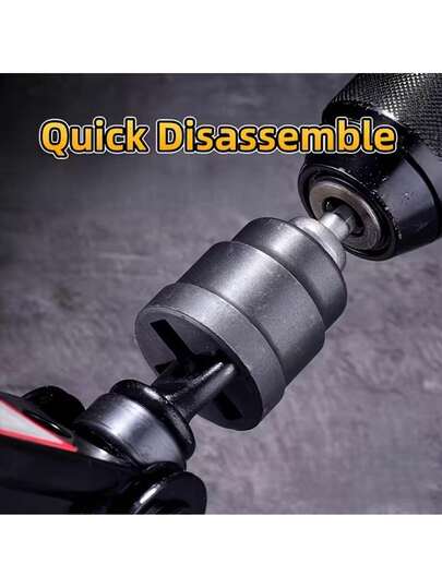 Adaptador de gato de tijera, zócalo universal de acero al cromo vanadio, accesorio de herramienta de elevación de gato de coche para taladro de impacto eléctrico, llave de trinquete