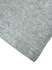 Men's Heather Gray Sleeveless Henley Top Old Money Style Business Casual Knit Vest For Office & Refined Daily Wear - Grey - View 11