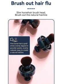 男女通用发际线定型粉，瞬间打造持久自然的发际线造型，有黑色和炭灰色可选。 - 髮際線粉 - 查看 9