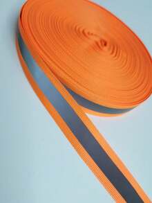 45m/Roll 2.0cm Width Reflective Polyester Webbing, Workwear Accessory Material, Glow Under Lighting At Night - 2cm Reflective Strip - View 11
