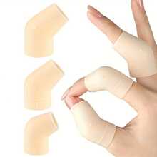 3pcs Silicone Finger Sleeves, Foot Massage Therapist Fingertip Protectors, Finger Joint Protectors - Finger Protectors - View 5