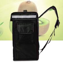 Bicycle Food Delivery Backpack Rucksack Thermal Insulated Hot Food Takeaway Bag - Black - View 9