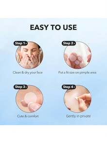 540+72片祛痘贴、疤痕遮盖贴、透明圆形疤痕遮盖贴纸，多功能设计，有效遮盖身体各部位的疤痕和瑕疵（仅用于遮盖疤痕）（非美容用途） - 查看 8