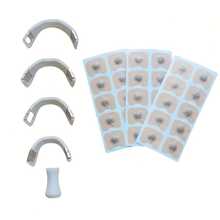 Magnetic Dilator Set, Includes 4 Nose Clips, 30pcs/60pcs/100pcs Spacers - Can Increase Oxygen Intake, Reduce Snoring, Help Maintain Smooth Breathing, Sleep And Exercise, Easy To Carry. Suitable For Men And Women. - Multicolor - View 14