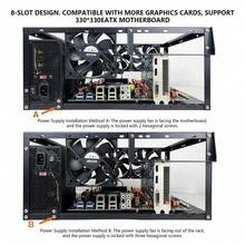 E02 Stackable Open Air Test Bench DIY PC Chassis Fits ATX E-ATX X79 X99 Mobo - View 8