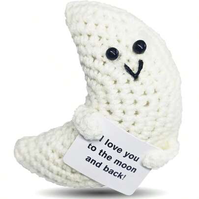 Super Soft Healing Hand-Crocheted Doll Cute Knitted Doll Can Be Placed On The Bedside Decoration Car Pendant Bag Pendant Children's Gift Cute Healing Small Ornaments Whole Scene Applies Hand-Crocheted Doll Cute Soft Cute Doll Home Decoration Photo Props Bedside Ornaments Car Pendant Bag Pendant To Send Friends To Send Children To Send Lovers Super Cute Doll.