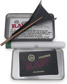 RAW Cones 1 1_4 Size 20 Pack &Amp; Universal Cone Loader Bundle - White - View 7