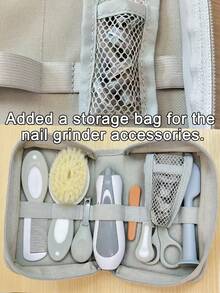 Bộ dụng cụ chăm sóc em bé, máy cắt móng tay điện an toàn, hộp quà chăm sóc hàng ngày cho bé. - Nhiều màu - Xem 2