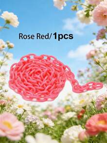 1/6/12/24pcs Multi-Color Fashionable Acrylic Chain Accessories, Suitable For DIY Necklace, Bracelet, Eyeglasses, Mask Chain, Bag Pendant - Multicolor - View 30