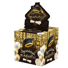 Graduation Gift For Men & Women, Funny Graduation Gift For College Students, Pull-Out Card DIY Cash Gift Box, Graduation Cash Storage Box - Book Hat - View 3