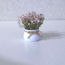 1pc/2pcs Spring Mini Artificial Plant Potted, Home Decor Fake Flowers, Decoration For Dining Table/Desk/Vanity - MultiWarna - View 13