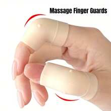 3pcs Silicone Finger Sleeves, Foot Massage Therapist Fingertip Protectors, Finger Joint Protectors - Finger Protectors - View 3