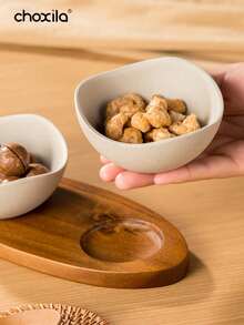choxila 1/2/3件套陶瓷零食盘，坚果糖果碟，家用餐厅派对甜点碗 - 陶瓷製品 - 查看 4