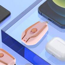 Llavero duradero Cargador de teléfono Tipo Lightning Power Cargador de emergencia - Google - Ver 3