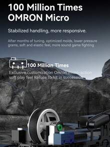 1 Ratón inalámbrico Bluetooth para juegos eSports PAW3395 con base de carga RGB, de peso ligero - Ver 6