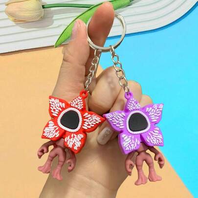 1 pieza Merch, Llavero D-Emogorgon, Estilo aleatorio, Colgante, Regalo para amigos