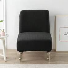 1件提花无扶手椅套，适用于酒店、餐厅、食堂 - 彩色 - 查看 19