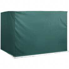Waterproof Protective Cover With UV Protection, 215x155x150cm, For Furniture And Garden - Dark Green - View 8