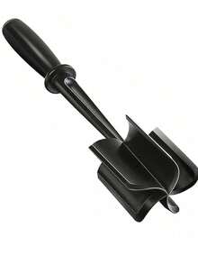 1个黑色耐热尼龙绞肉器，多功能不粘手持式绞肉机和土豆搅拌器，厨房烹饪搅拌切碎工具 - 彩色 - 查看 8