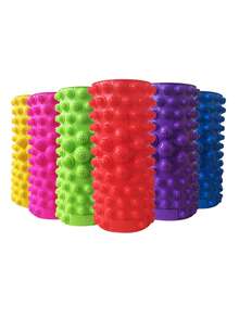 1件装足部按摩垫，穴位按摩垫，足底反射疗法垫，防滑浴室垫，瑜伽垫，户外游戏垫 - 彩色 - 查看 3