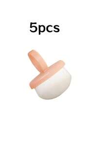 10/5-Piece Cleaning Brush Set, Everyday Makeup Brushes, More Convenient And Time-Saving, Gentle On Fingers (Pink, White, Black) - Multicolor - View 16