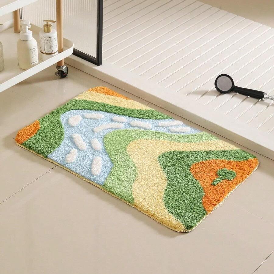Bath Mats - Yellow - View 1