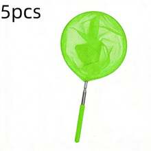 5pcs Telescopic Fishing Net, Convenient Outdoor Tool Suitable For Pond, River, Beach, Fishing, Catching Butterflies, Outdoor Activity Companion - Multicolor - View 17