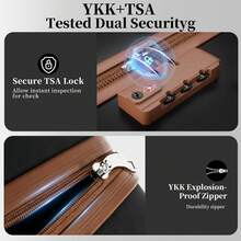 YSTYLE Luggage Sets 5 Piece,Expandable Hardshell Suitcase Set, Travel Suitcases With Durable Spinner Wheels And TSA Lock - Dark Brown - View 6