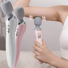 1pc Mini Portable Massage Stick, Elegant Handheld Electric Massager Suitable For Neck, Shoulder And Back Muscle Relaxation, Lightweight Wireless Relaxation Stick, Daily Care And Travel Portable Self-Care Tool - Multicolor - View 13