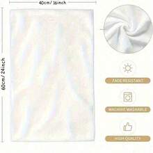 2pcs Ball Coquette Bow Kitchen Towels /  Leopard Star Kitchen Decor Dish Tea Towels / Retro Y2K Aesthetic Bathroom Decor Hand Towels - trắng - Xem 5