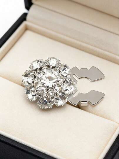 女士新款纽扣盖扣花朵纽扣时尚外套毛衣DIY装饰配件