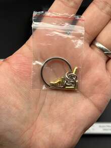 KNL HOBBY Pistol Model G Type 17 Black Scale Alloy Model Keychain 1/3 Scale + Collectible Storage Suitcase+Holster Model Keychain Collectible Verison Can Not Shoot - Black - View 8