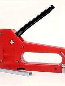 1 Set Red Disposable Door Nail Gun Kit, Suitable For Woodworking, Furniture Assembly, Repair And DIY - Manual Nail Gun - View 4