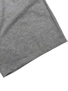 2 Pairs Of Men's Shorts With Side Pockets, Elastic Waistband With Drawstring, Suitable For Outdoor Leisure Travel, Plain And Simple, Fitness Running, Versatile Summer, Suitable As A Gift For Husbands, Boyfriends - Xám - Xem 4