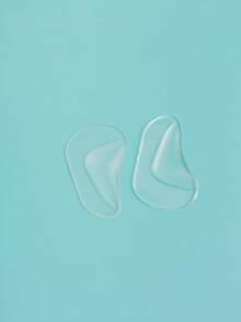 1-5 Pairs Self-Adhesive Silicone Forefoot Pads, Arch Support Half Insoles, Non-Slip Cushions For Men And Women, Wear-Resistant Foot Protection Pads, Half Size Insoles, Forefoot Pressure Relief, Comfortable, Non-Fatiguing - Clear - View 8