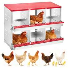 Farm Animal Coop - Red - View 1