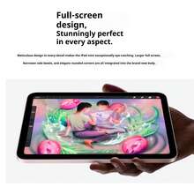 二手平板電腦Apple iPad mini 6 8.3 吋 輕微刮痕 全面屏 輕薄便攜 A15 晶片 網課繪畫辦公室娛樂小平板 - 彩色 - 查看 7