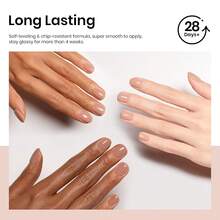 Beetles White Gel Nail Polish -1PC 15ml White Spring Colors Gel Polish - Nude-Warm Sand Whispers - 查看 8