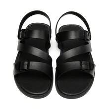 Men's Summer New Soft Bottom Non-Slip Casual Beach Sandals, Lightweight Soft Bottom Beach Slippers - Black - View 6