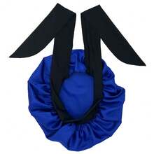 ZTZI 1pc Luxury Satin Hair Bonnet With Bow - Soft Silk Sleep Cap For Protecting Curly & Natural Hair - AA1pc Bow-tie Round Hat - View 26