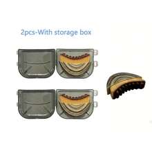 2pcs Lymphatic Drainage Massage Brush For Face And Body, Ergonomic Design To Contour Face And Jawline, Reduce Swelling And Fatigue - Multicolor - View 12