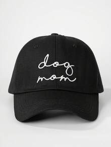 1pc Outdoor Embroidered "Dog Mom" Adjustable Baseball Cap, Casual Sun Protection Hat Suitable For Spring/Autumn Travel, Versatile Unisex Sunhat, Y2K Style For Young People,Summer,Beach,Holiday,Festival - Baseball Cap - View 18