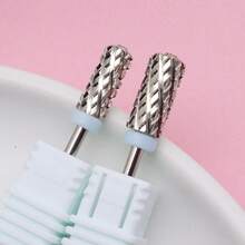 Easy Nail 1pc Rhinestone-Encrusted All-1pc Tungsten Steel Nail File Head For Removing Hard Gel Polish – Quick, Easy, And Silky Smooth - Multicolor - View 5