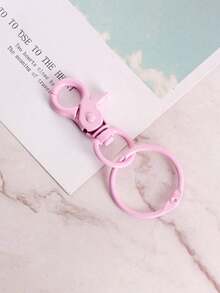 Portable Mini Transparent Zipper Storage Bag, Compact Multifunctional Storage Bag, Headphone Charger Storage Cassette Keychain, Transparent Travel Accessories, Exquisite And Compact, Suitable For Storing Small Items, Data Cable Storage Bag, Bracelet Storage Bag, Makeup Bag, Sparkling Pink Flower Letter A To Z Pattern (Zipper Style And Color Random) - Multicolor - View 24