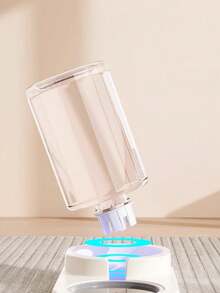 1个宠物猫脸造型分格喂食饮水碗，可拆卸易清洗，适合幼猫 - 1.8升 - 查看 4